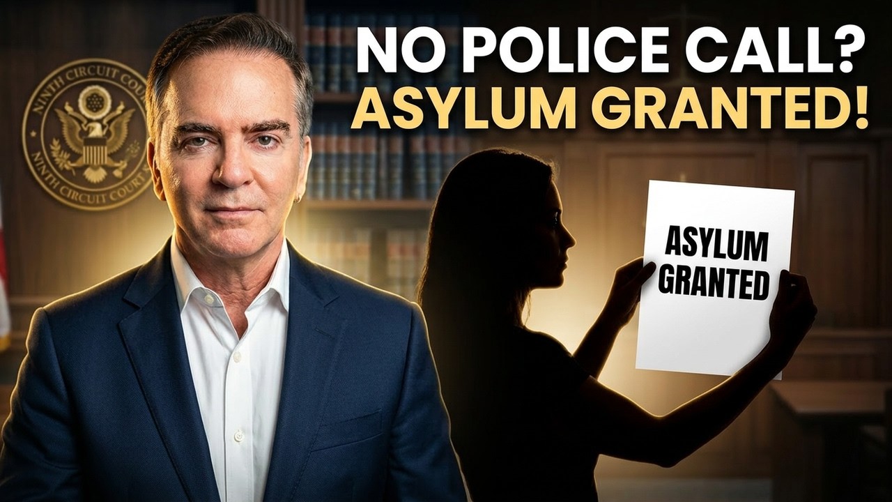 BREAKING NEWS Ninth Circuit Says Abuse Survivors Don’t Have to Call the Police to Prove Their Asylum