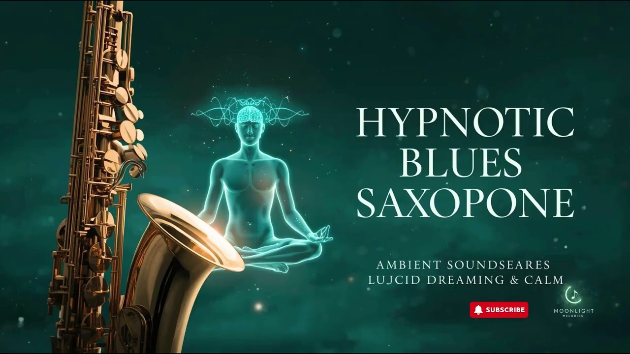Hypnotic Blues Saxophone 🎷 Ambient Soundscapes for Lucid Dreaming & Calm – Full Instrumental Album