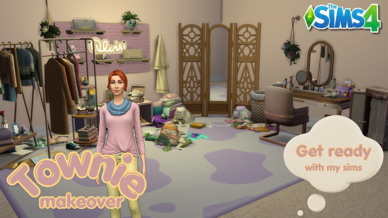 Angela Pleasant Got a TOTAL Makeover (Sims 4: Townie Makeovers)