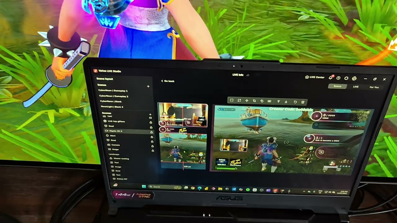 How to stream on TikTok with PS5/Xbox/Nintendo