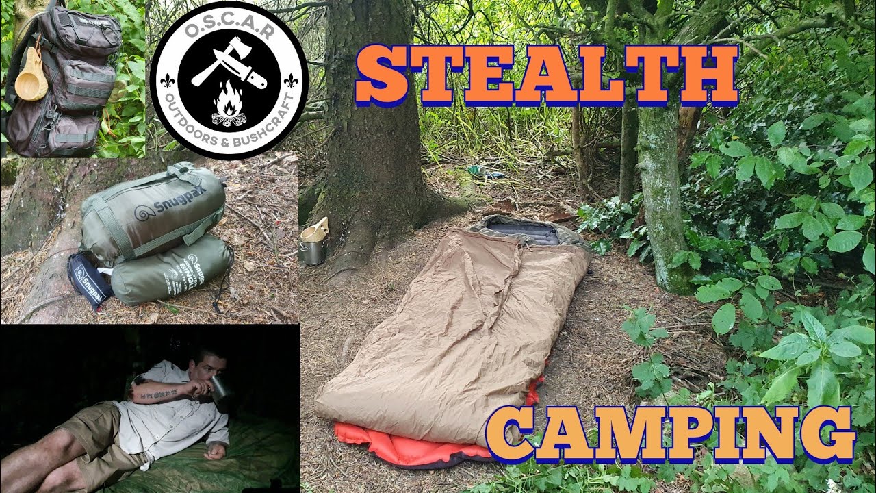 Stealthy Bivvy Bag Camping in the Summer Heat | Snugpak Special Forces Set up
