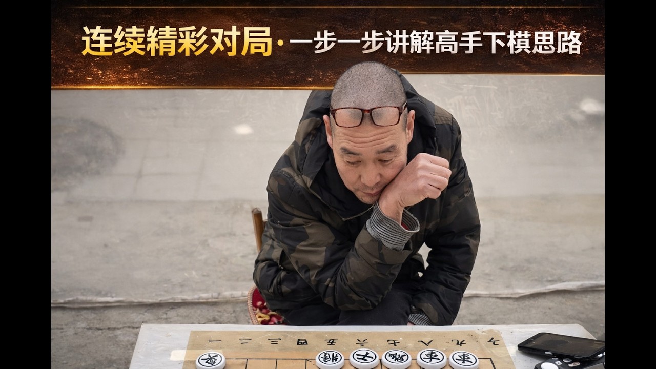 连续精彩对局·一步一步讲解高手下棋思路
