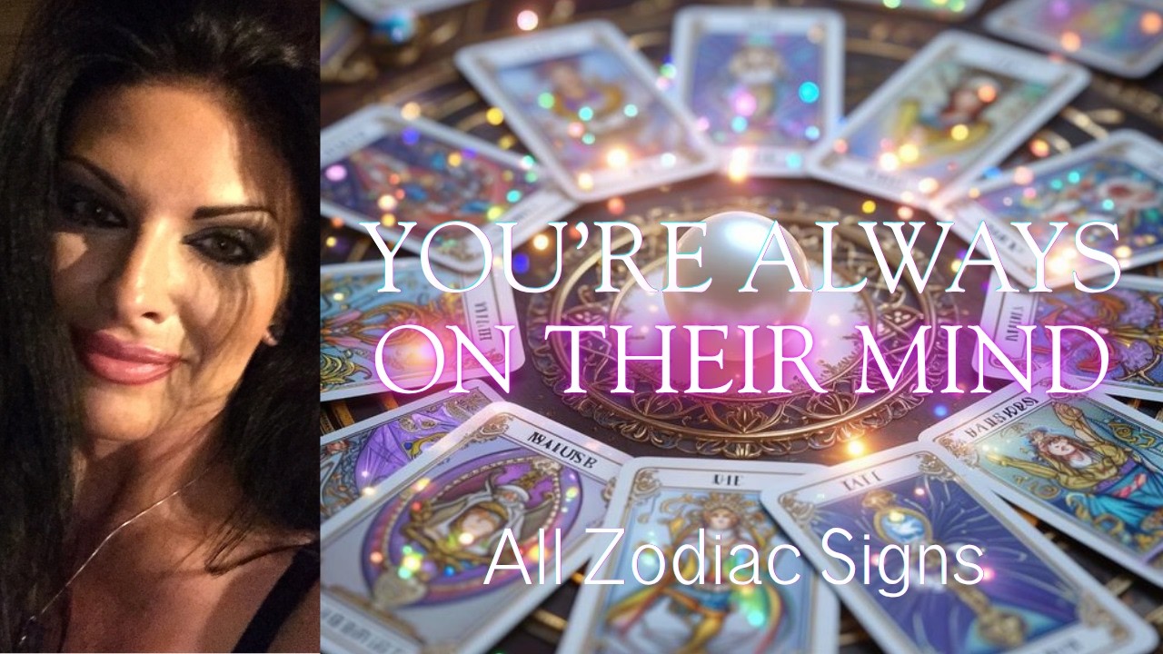 All Zodiac Signs! Who Can't Stop Thinking About You & WHY?! ~ Tarot Reading