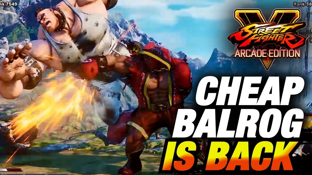 SFV AE * CHEAP Balrog Is Back