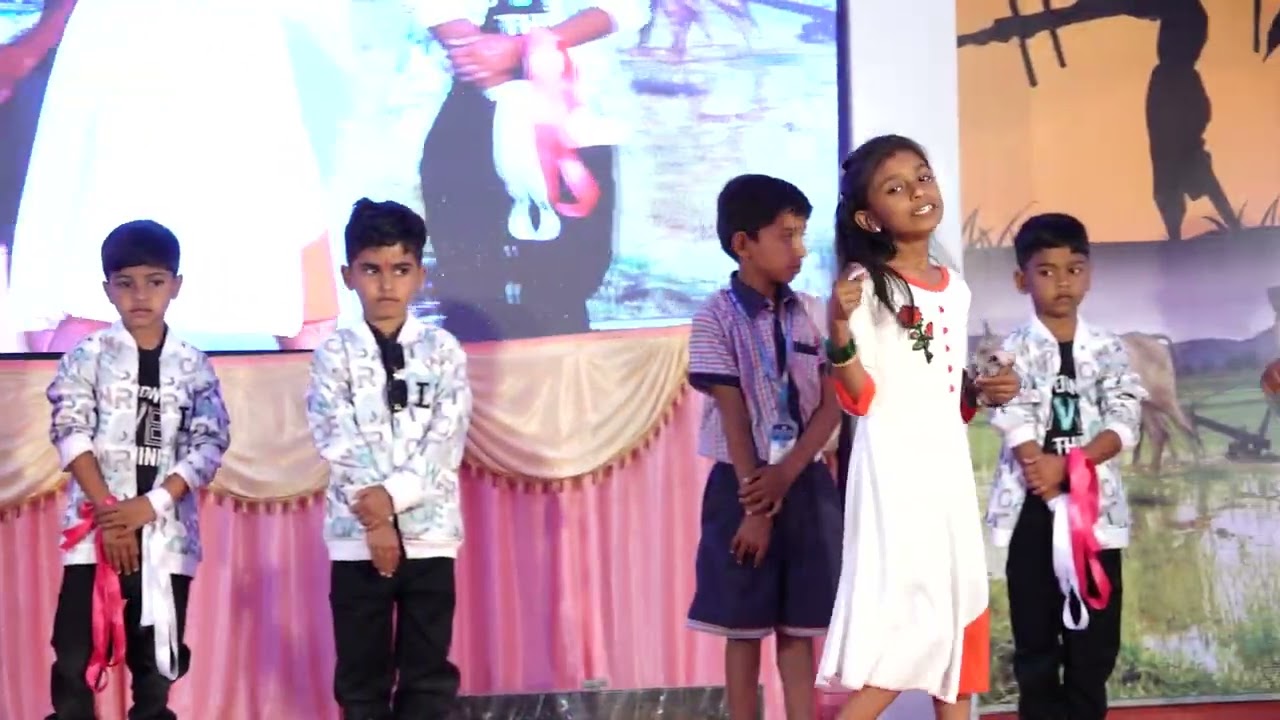 Cindrella dance performance by our school children ✨#bilagi#kids