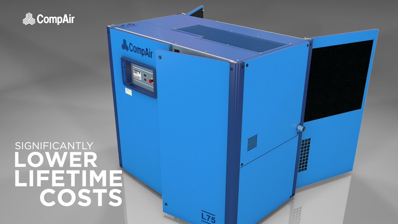 New 55 to 75 kW (frame 4e) screw compressors from CompAir