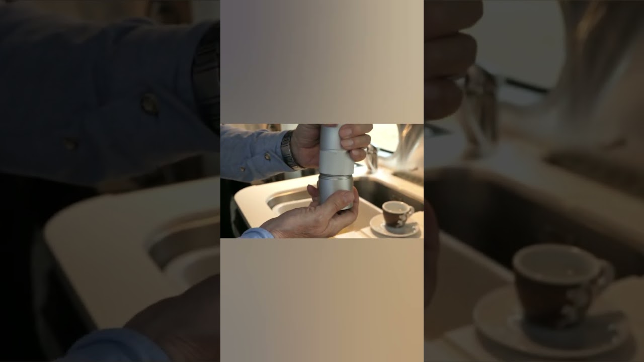Ein guter Espresso im Airstream mit Waldwerk - M&uuml;hle