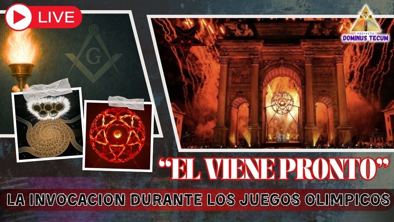 EL VIDEO QUE NO QUIEREN QUE VEAS: ¡EL RITUAL DE INVOCACION DE LOS JUEGOS OLIMPICOS!