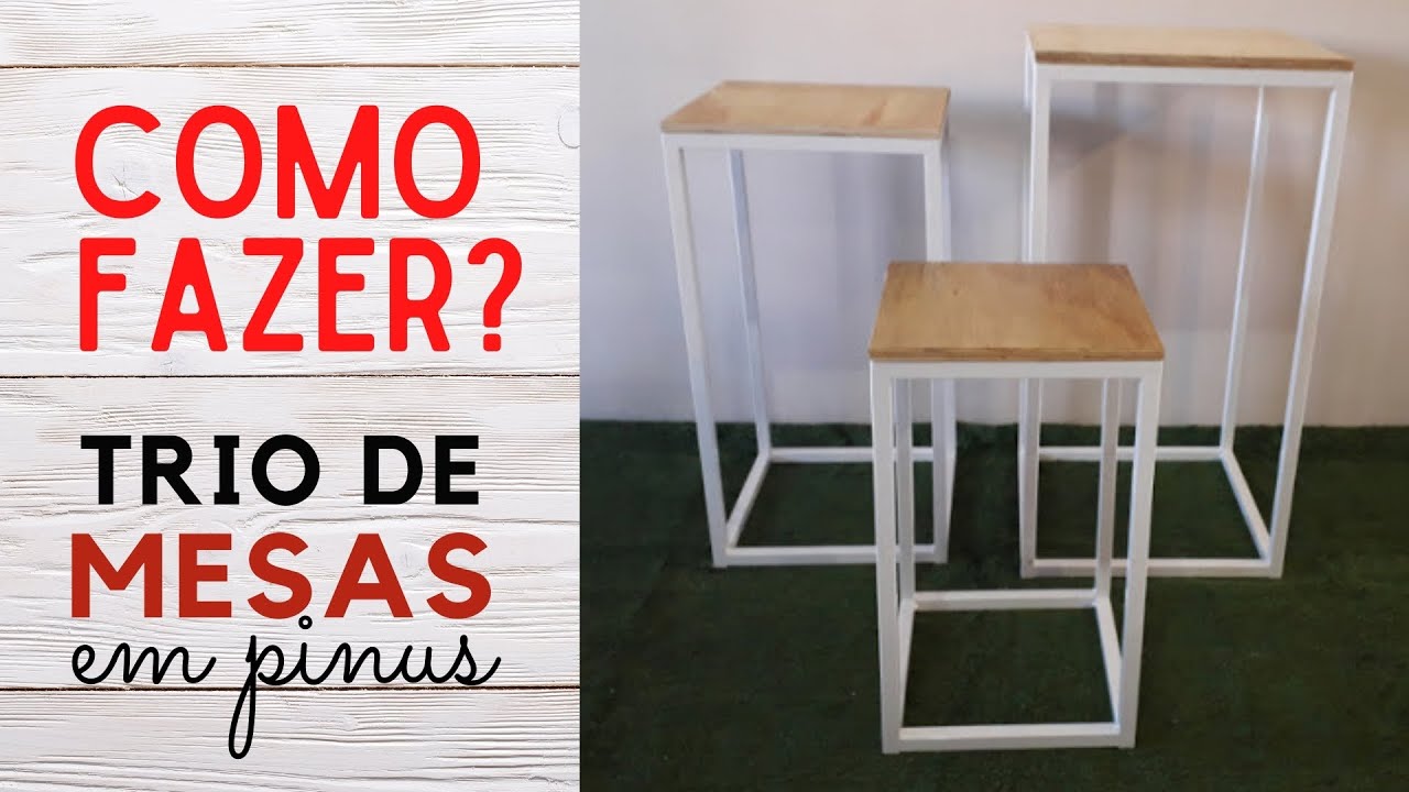 Como fazer Mesa Mini Table para Festas - Decoração Mini Table
