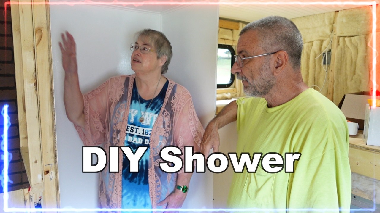 Installing an RV Shower - Box Truck Camper