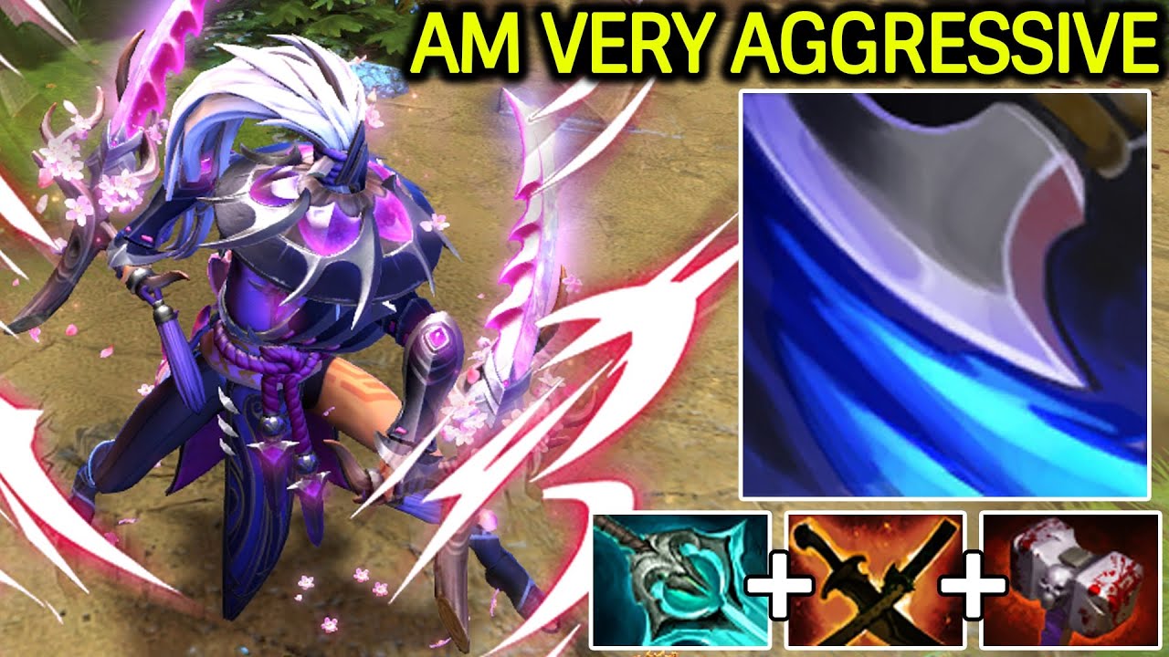 Warrior Anti-Mage &ndash; Diffusal + Harpoon Super Monster Unleashed Dota 2
