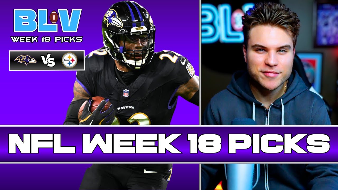 NFL Week 18 2025 Picks Straight up and Against The Spread