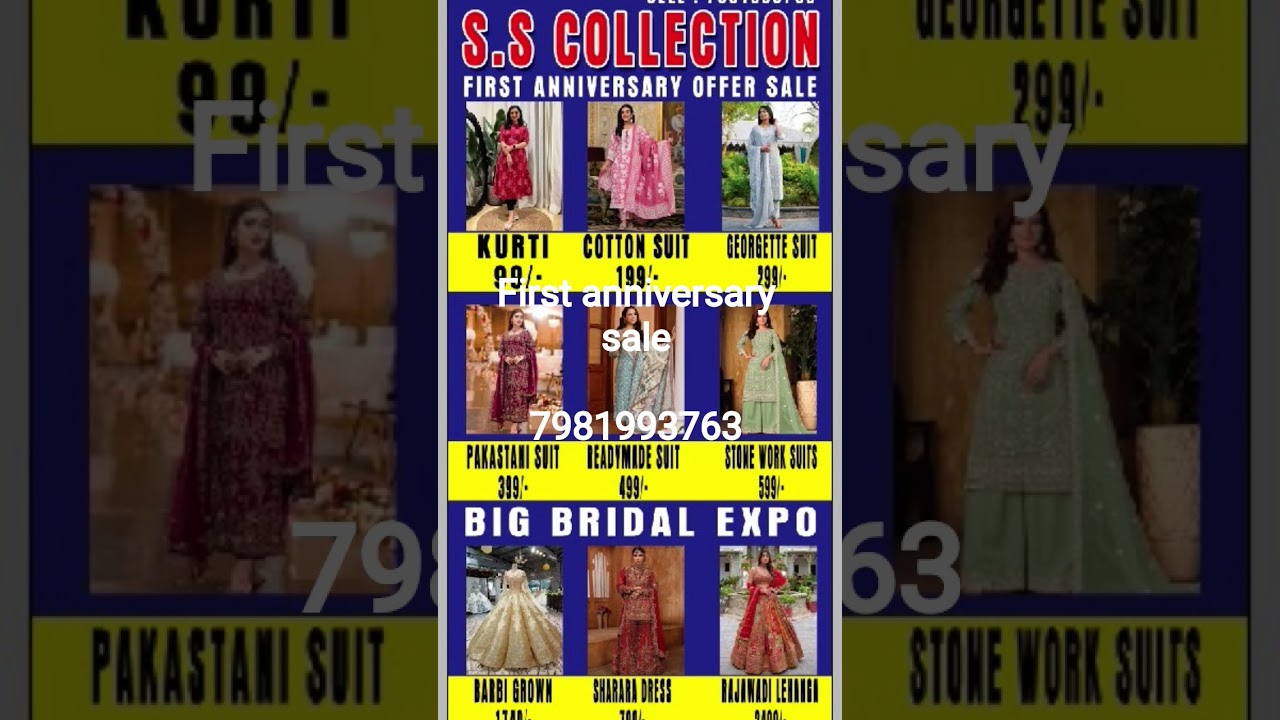 first anniversary sale more detail contact us 798199 3763