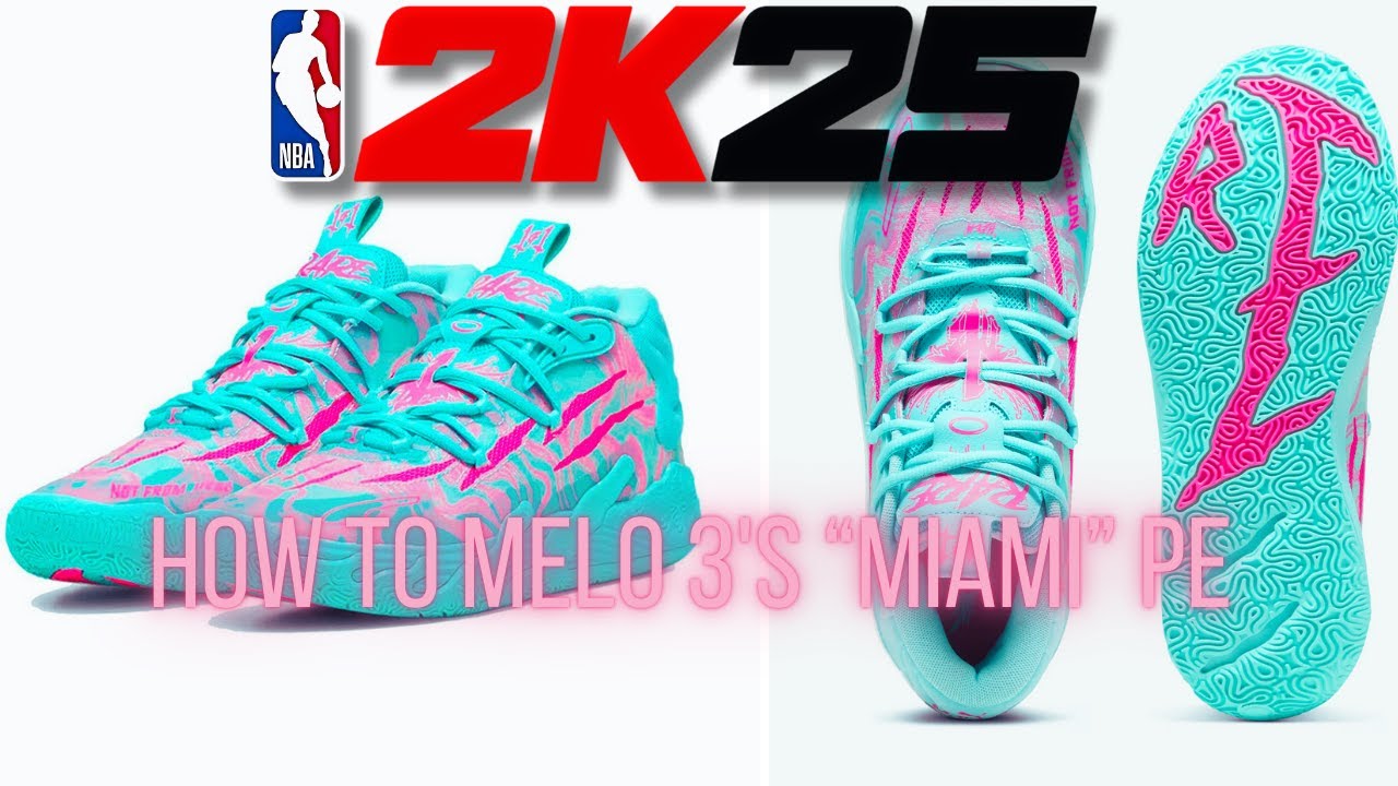 NBA 2K25 How To Make Lamelo Ball 3's 