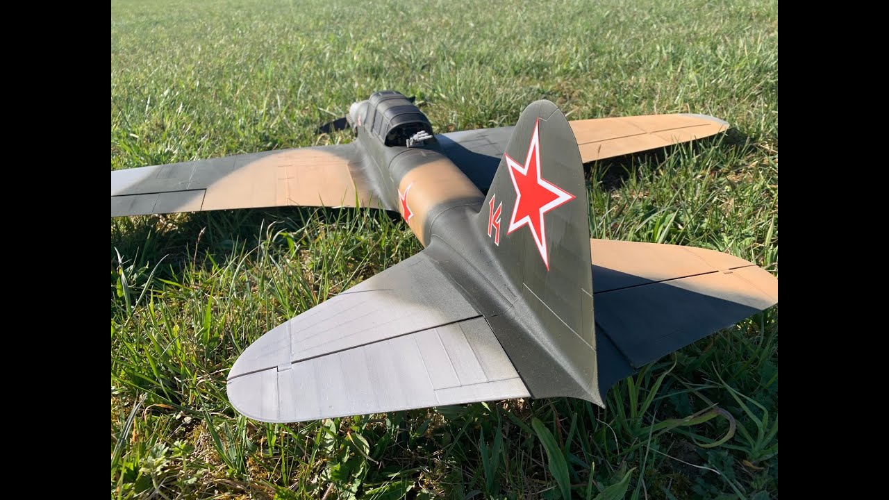 IL-2 Sturmovik maiden flight 3DLabPrint