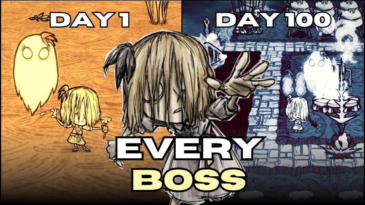 I killed EVERY BOSS in 100 days as Wendy