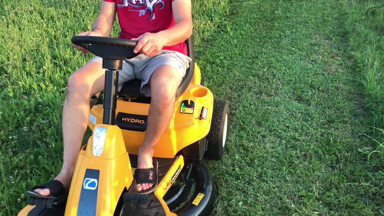 CUB CADET LR2NS76 - Trattorino tosaerba rider idrostatico - Sfalcio di erba alta