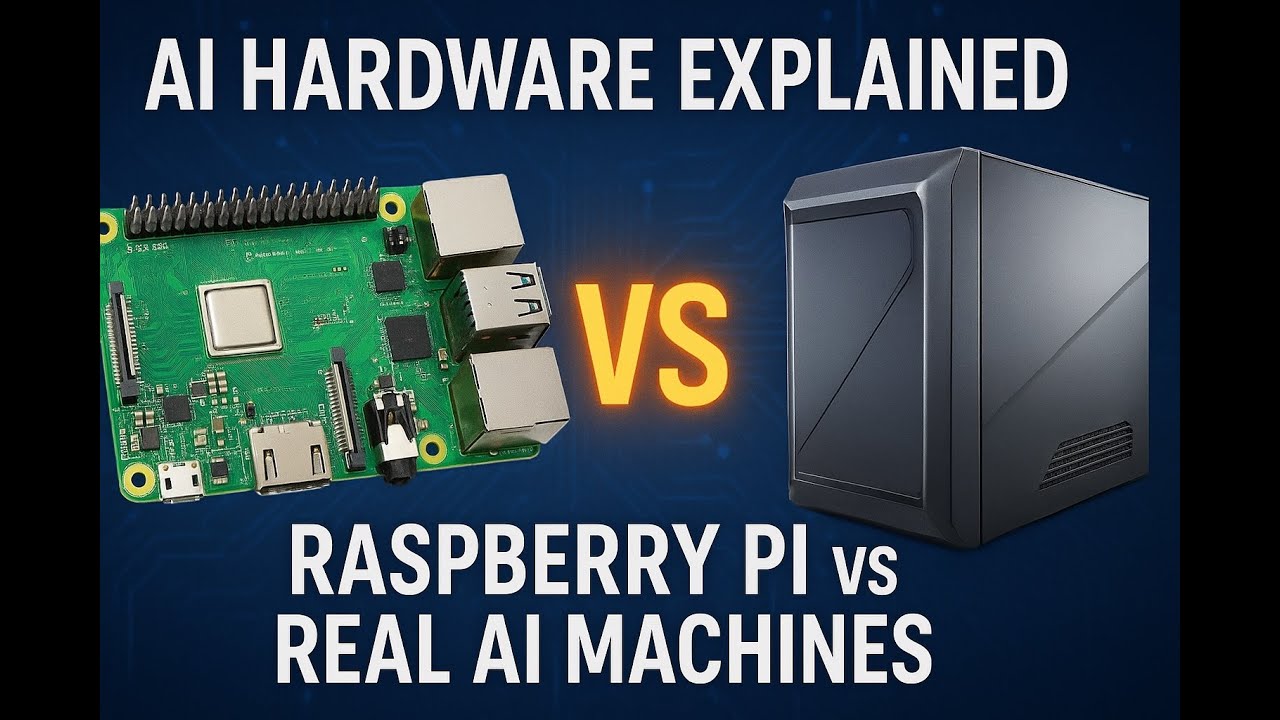 Raspberry Pi vs Real AI Machines: AI Hardware Explained