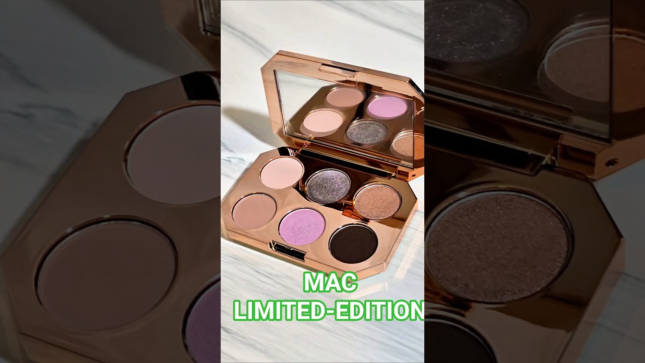 Палитра теней для век MAC Macnificent #maccosmetics #BeautyShorts #красота #maceyeshadow #макияж ...