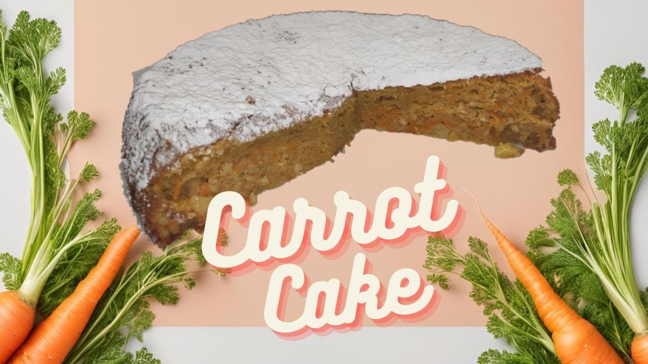Carrot Cake - Torta di Carote ricetta gustosa e divertente!