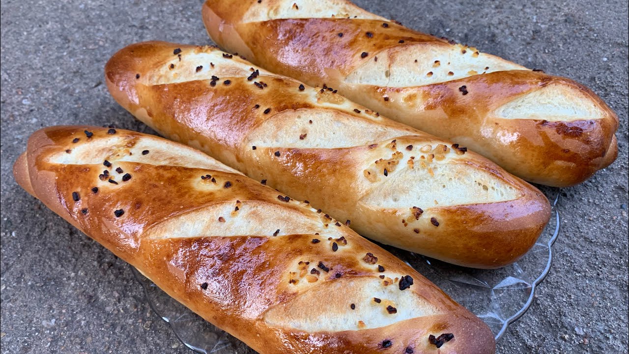 🔥Baguette de Ajo elaborado artesanalmente sin mejorantes y hecho a mano