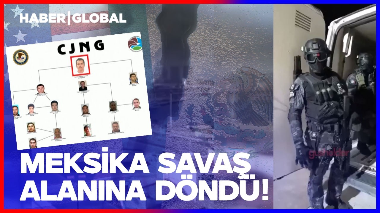 MEKSİKA SAVAŞ ALANINA DÖNDÜ! Yüzlerce ABD Vatandaşı Esir Alındı Kartal Üyeleri Ordu ile Çatışıyor
