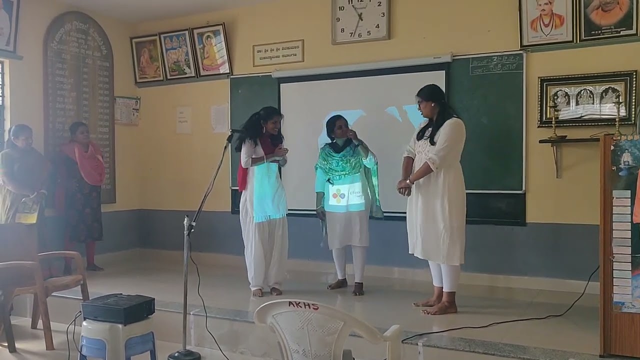 Menstrual hygiene awareness Skit by volunteers from Hands4society