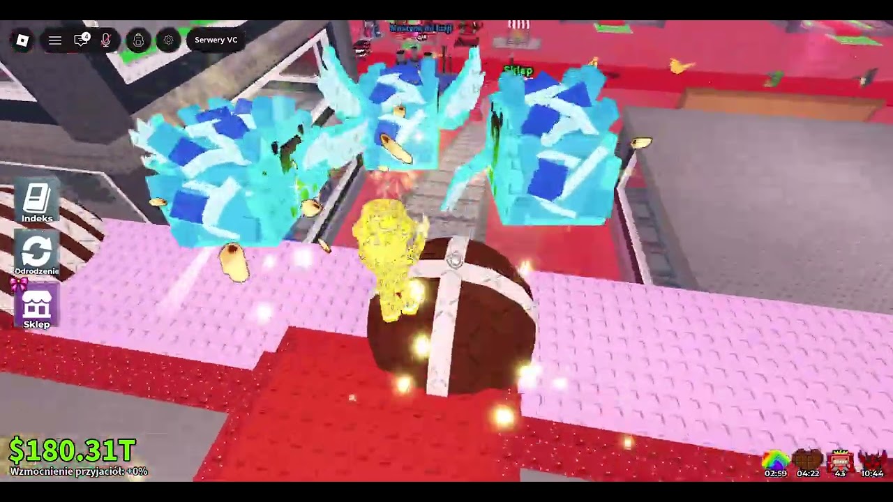 gram na ewenicie i zdobyłem lov lakiblok i dropnoł mi .......... w steal a brajnrot  w roblox