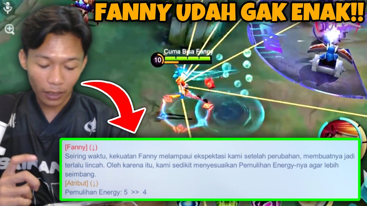FANNY KENA NERF LAGI SAMA MOONTON!! FANNY UDAH GAK ENAK!!