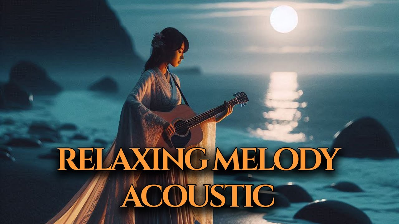 Calming Acoustic Guitar Melodies by Clarissa in a Serene Garden Setting