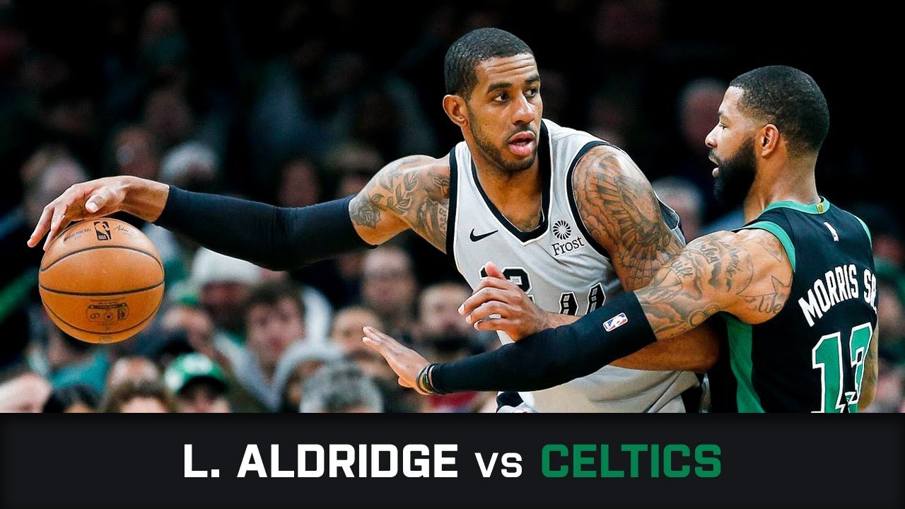 LaMarcus Aldridge's Highlights: 48 PTS, 6 AST at Celtics (24.03.2019)