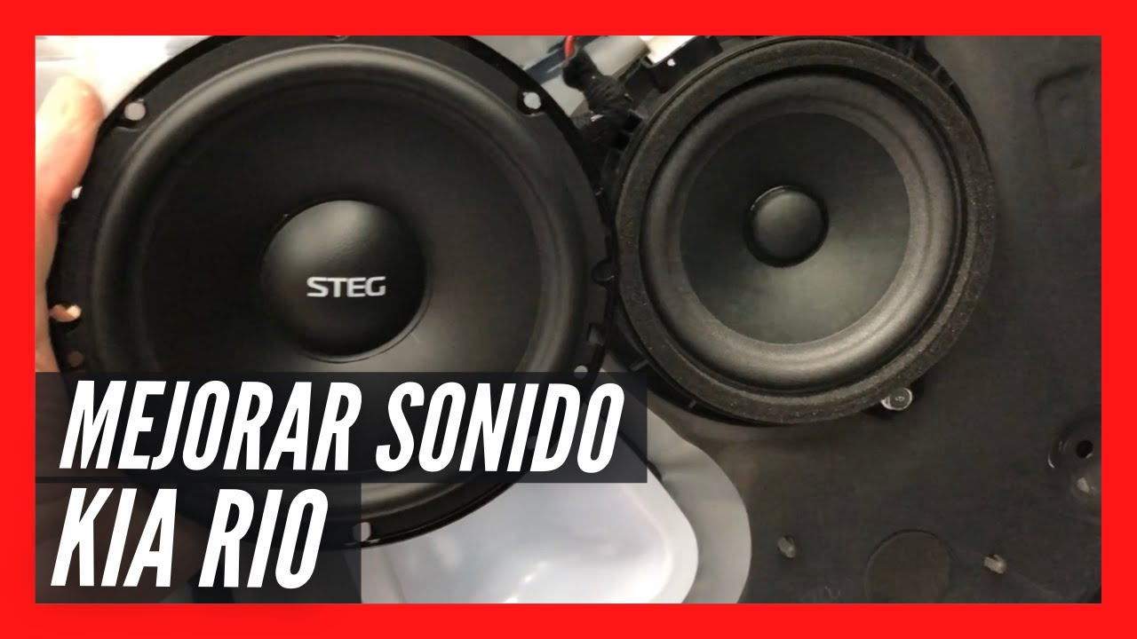 MEJORAR SONIDO KIA RIO con DSP 🔊