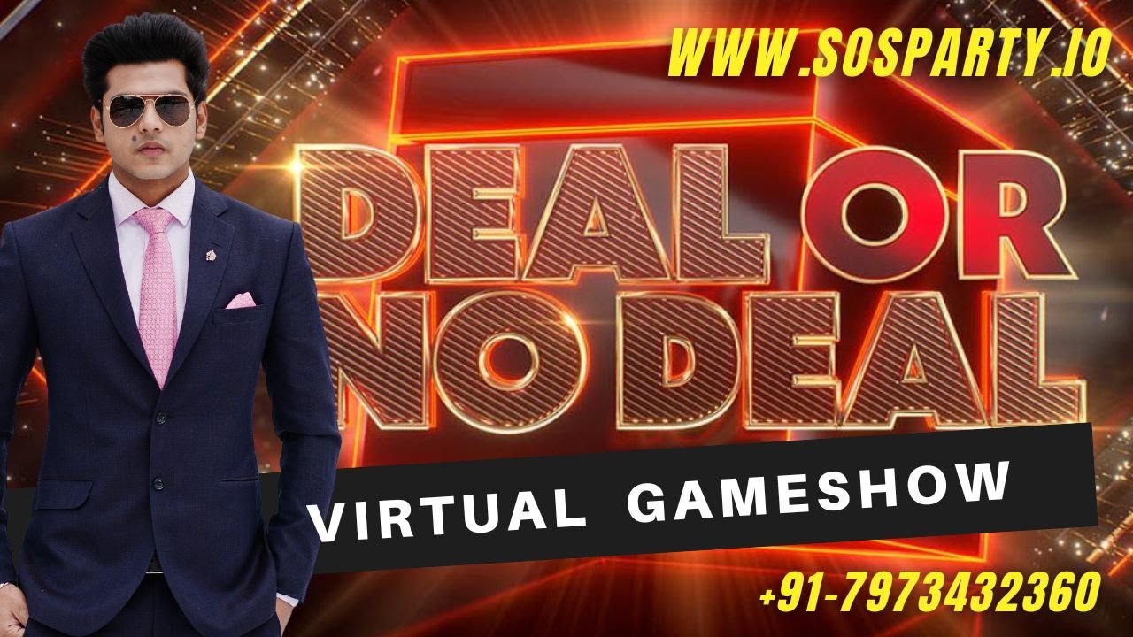 🎲 Deal or No Deal: SOSParty's Virtual Game Show 🚀 Boost Your Team's Morale! www.sosparty.io 💡