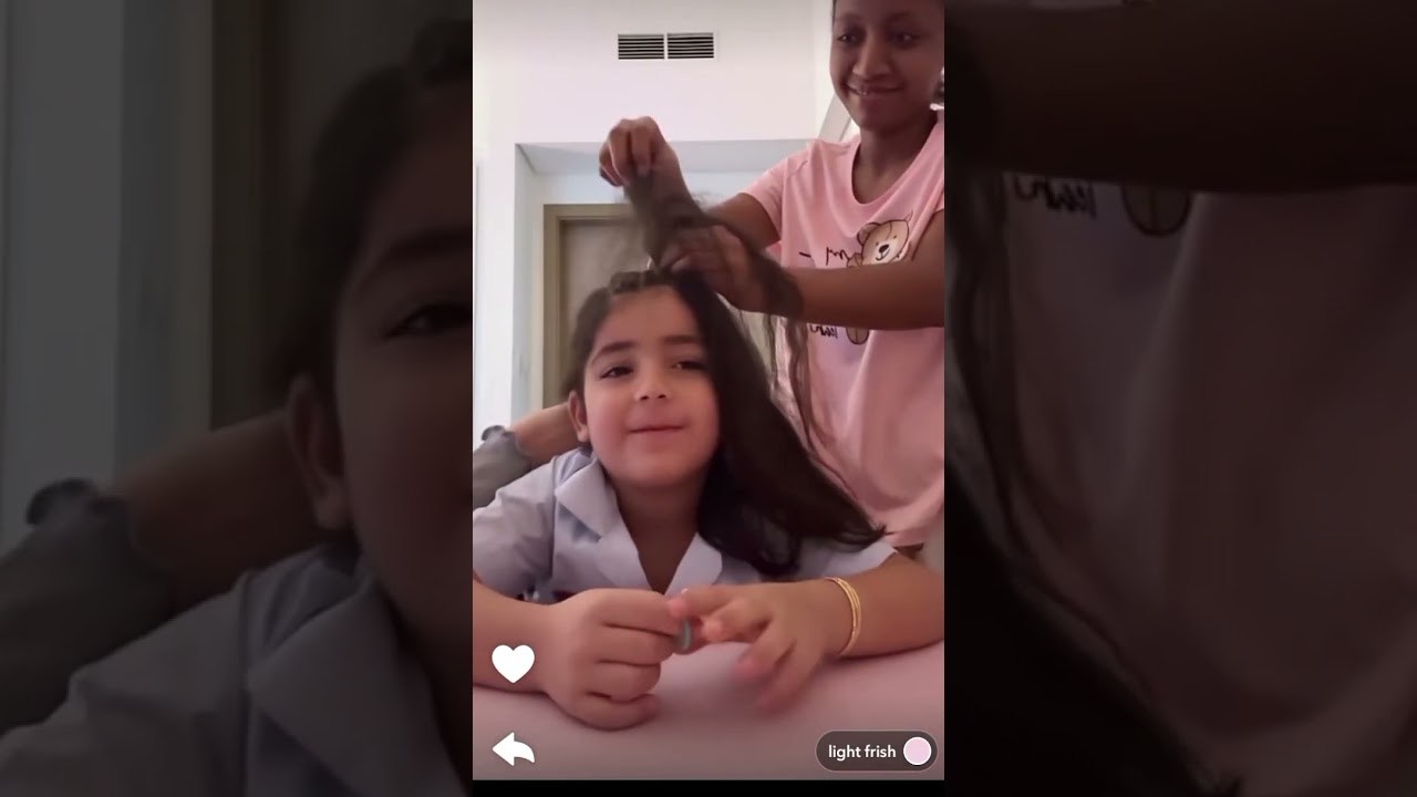 نور وعصام😍احسن شيء بتفيق الصبح ماريتا وتعملي موديلات لشعرك