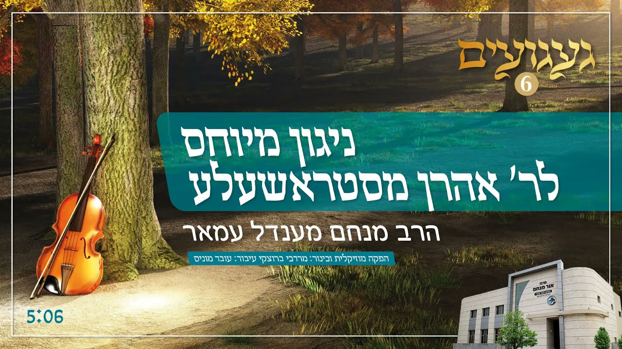 ניגון מיוחס לר' אהרן מסטראשעלע | הרב מנחם מענדל עמאר | געגועים 6