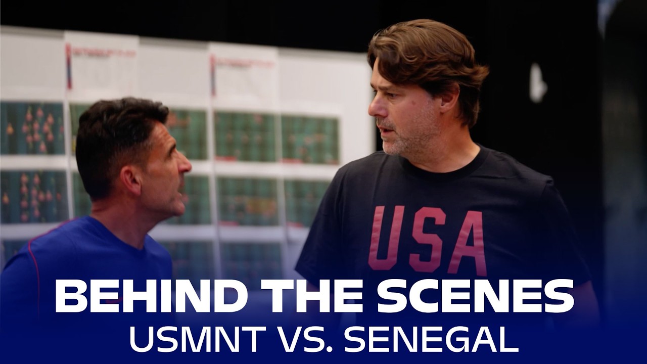 Behind The Scenes of USMNT vs. Senegal 🎥