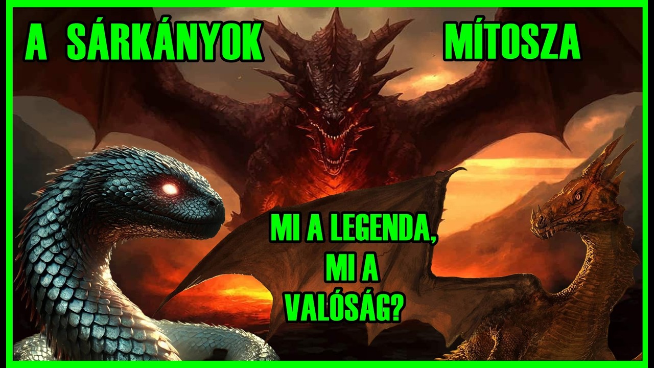 A SÁRKÁNYOK MÍTOSZA - MI A LEGENDA, MI A VALÓSÁG?