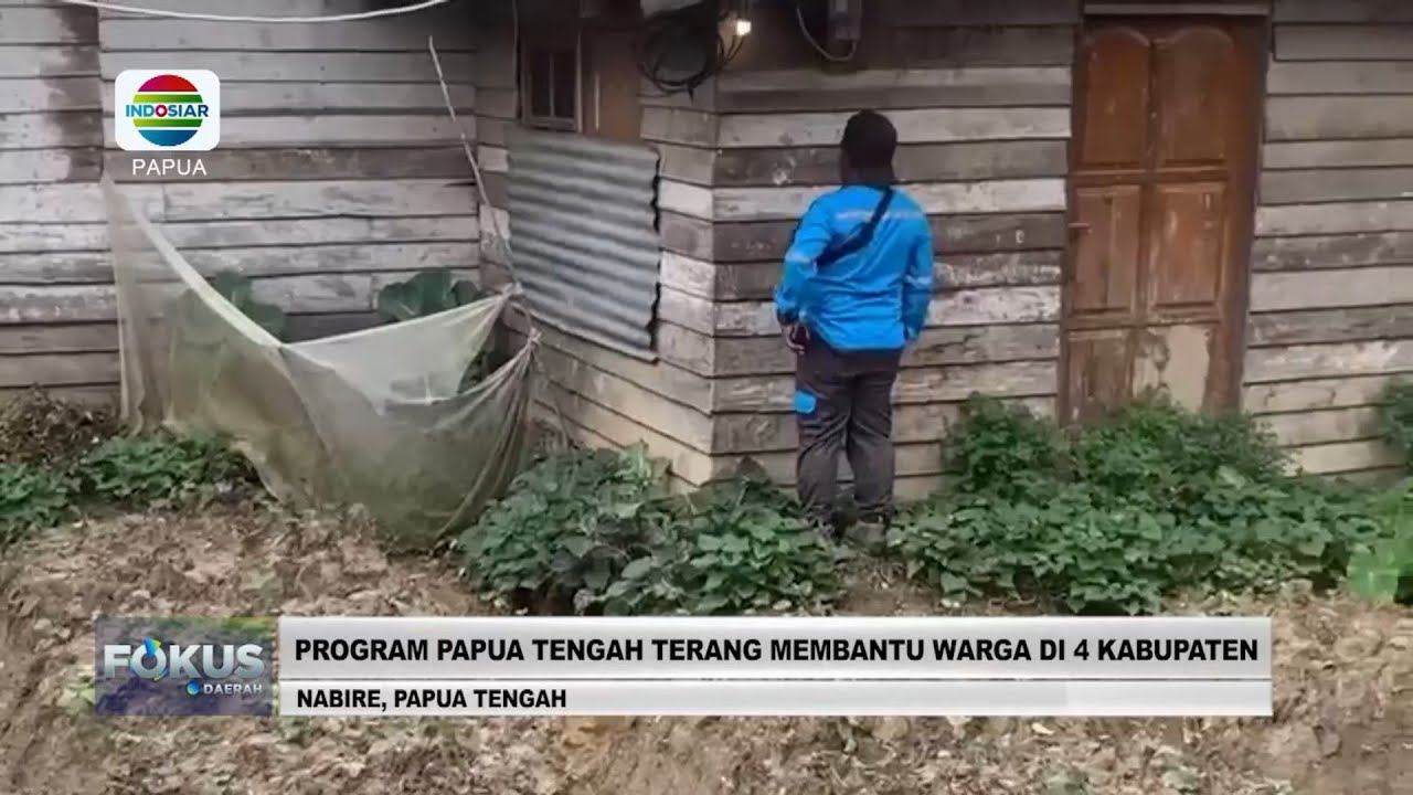 PLN UIW PAPUA BERSAMA PEMPROV PAPUA TENGAH BANTU WARGA MISKIN MENIKMATI LISTRIK DI PEDALAMAN
