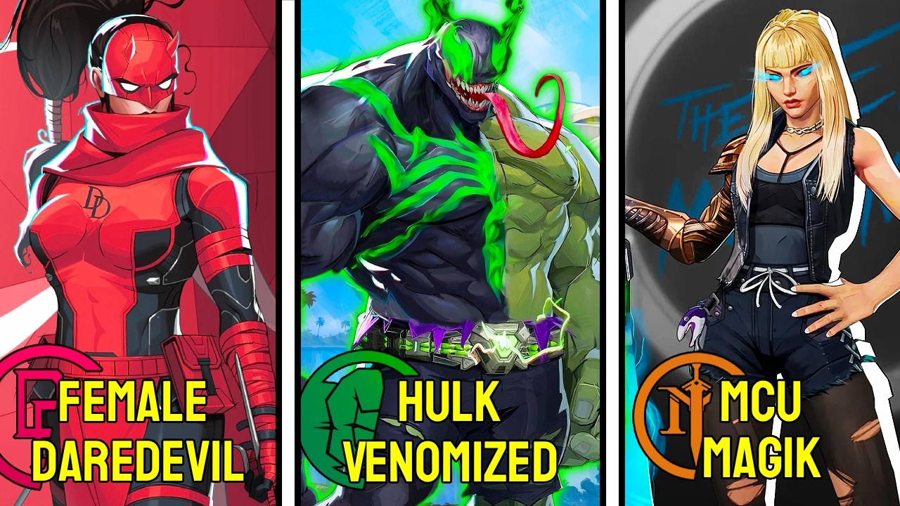Giving Every Marvel Rivals Character A Legendary Skin