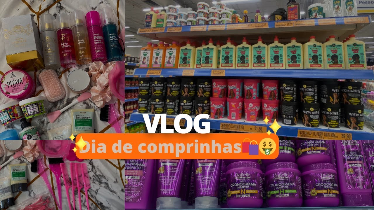 VLOG DIA DE COMPRINHAS|🛍️🛒💸 #comprinhas #vlogdecompras