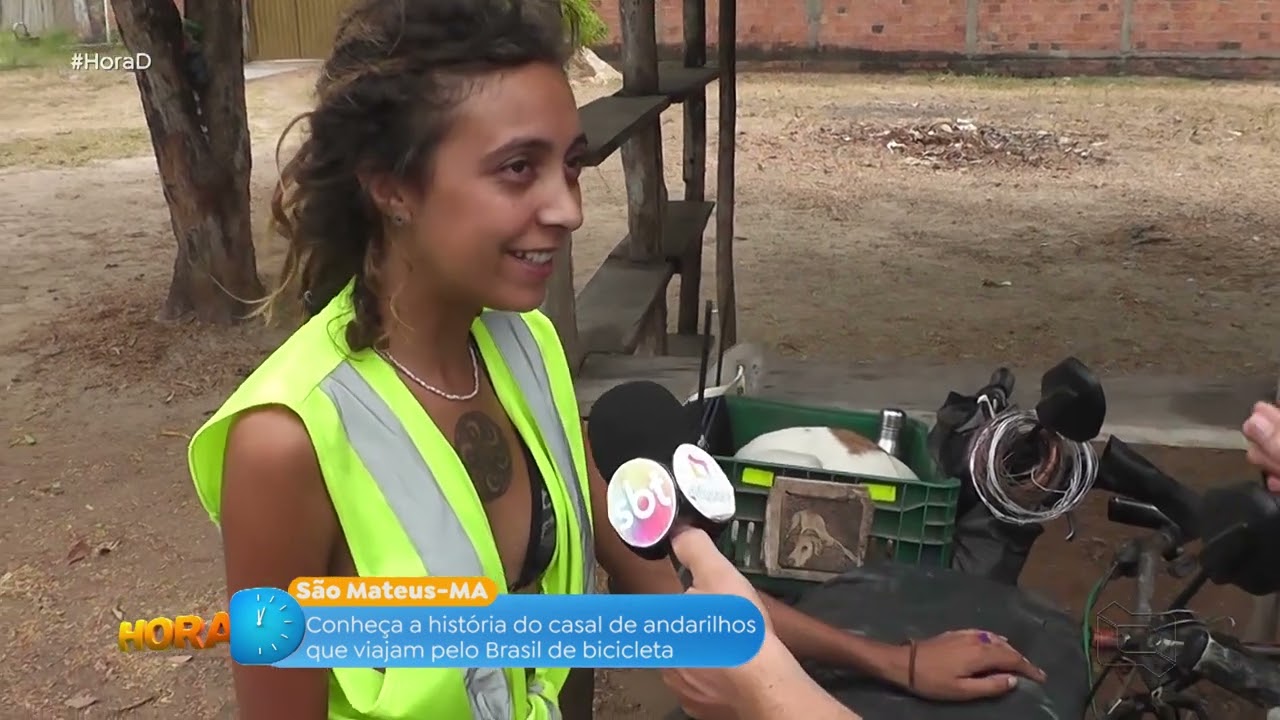 Conheça a história do casal de andarilhos que viajam pelo Brasil de bicicleta