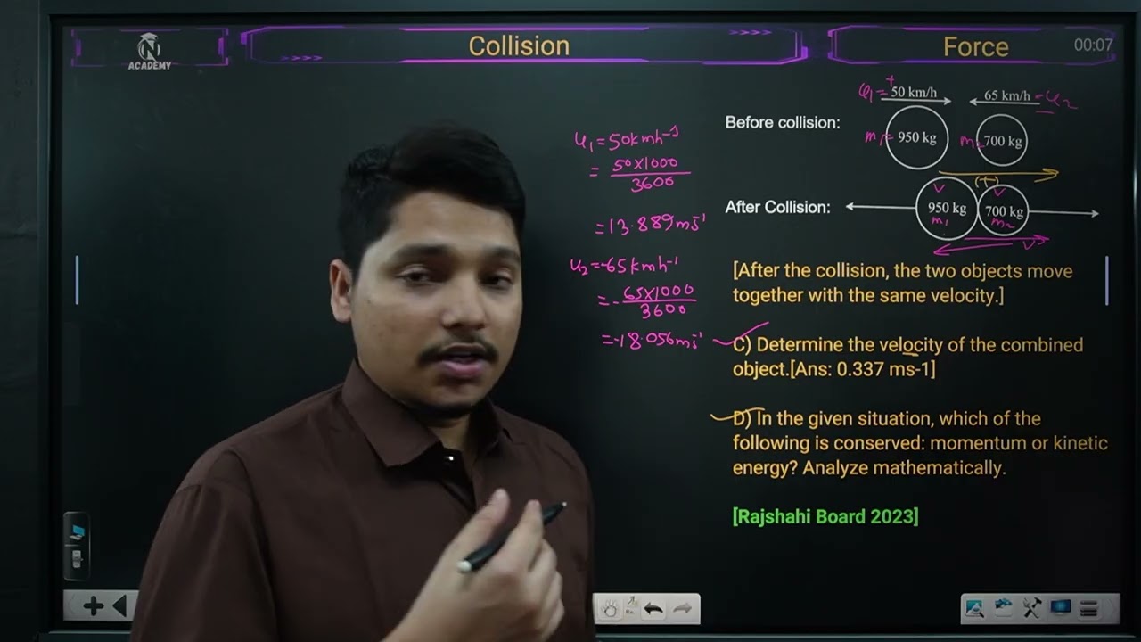 12. Rajshashi Board 2023 Force | English Version  | SSC Physics | Chapter 3