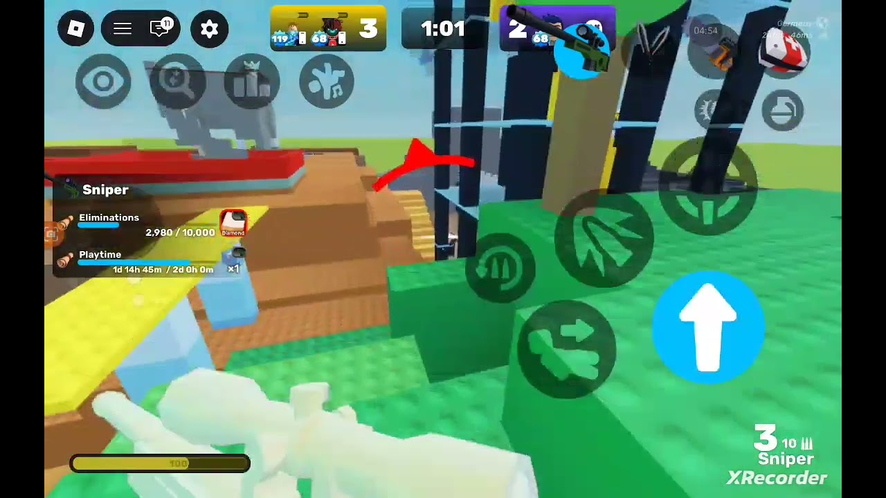 Diamond sniper griding🤔
