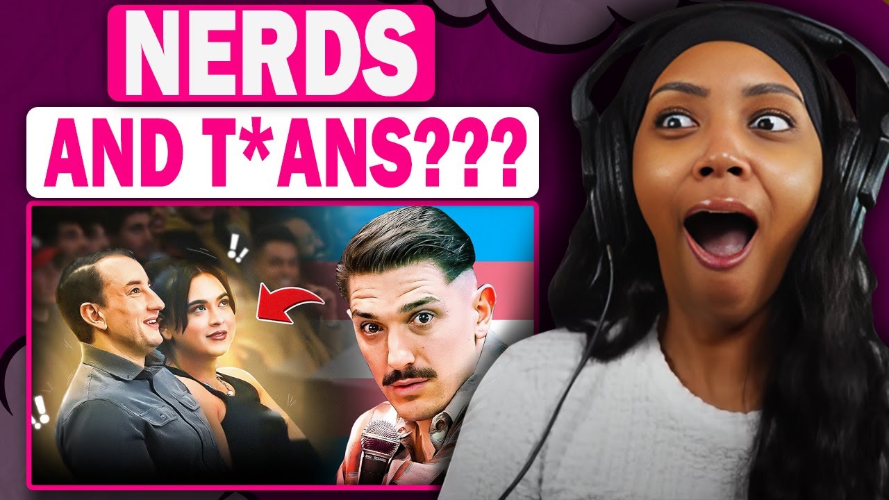 THIS HAD TO BE STAGED!!! | Andrew Schulz- Hot Trans Girl & Nerdy Guy on First Date