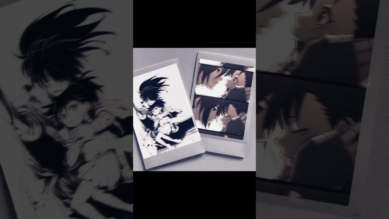 Polaroid blur Hyakkimaru x Dororo 