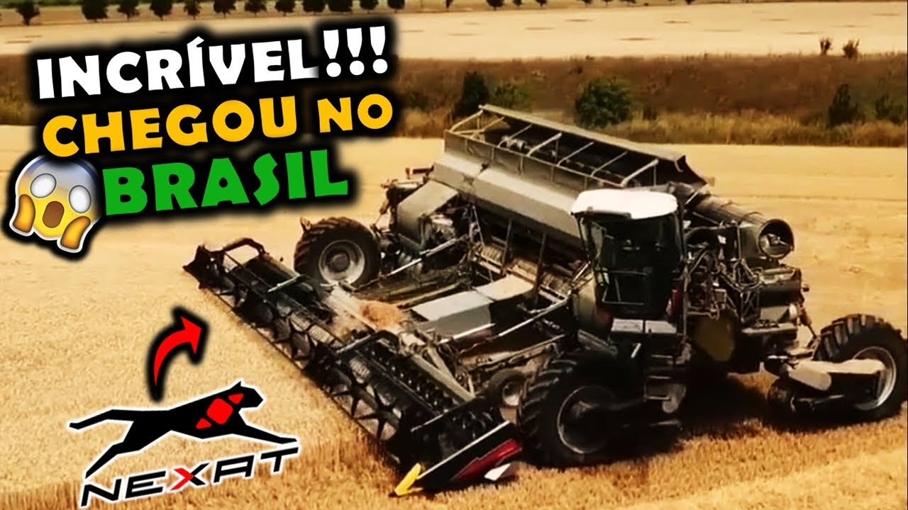 INCR&Iacute;VEL! NEXAT NO BRASIL - O MEGA TRATOR 