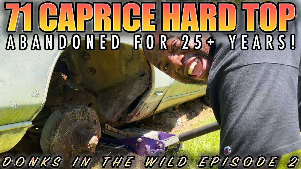 71 CAPRICE HARD TOP ABANDONED FOR 25+ YEARS! DONKS IN THE WILD EPISODE 2 #barnfind #abandoned