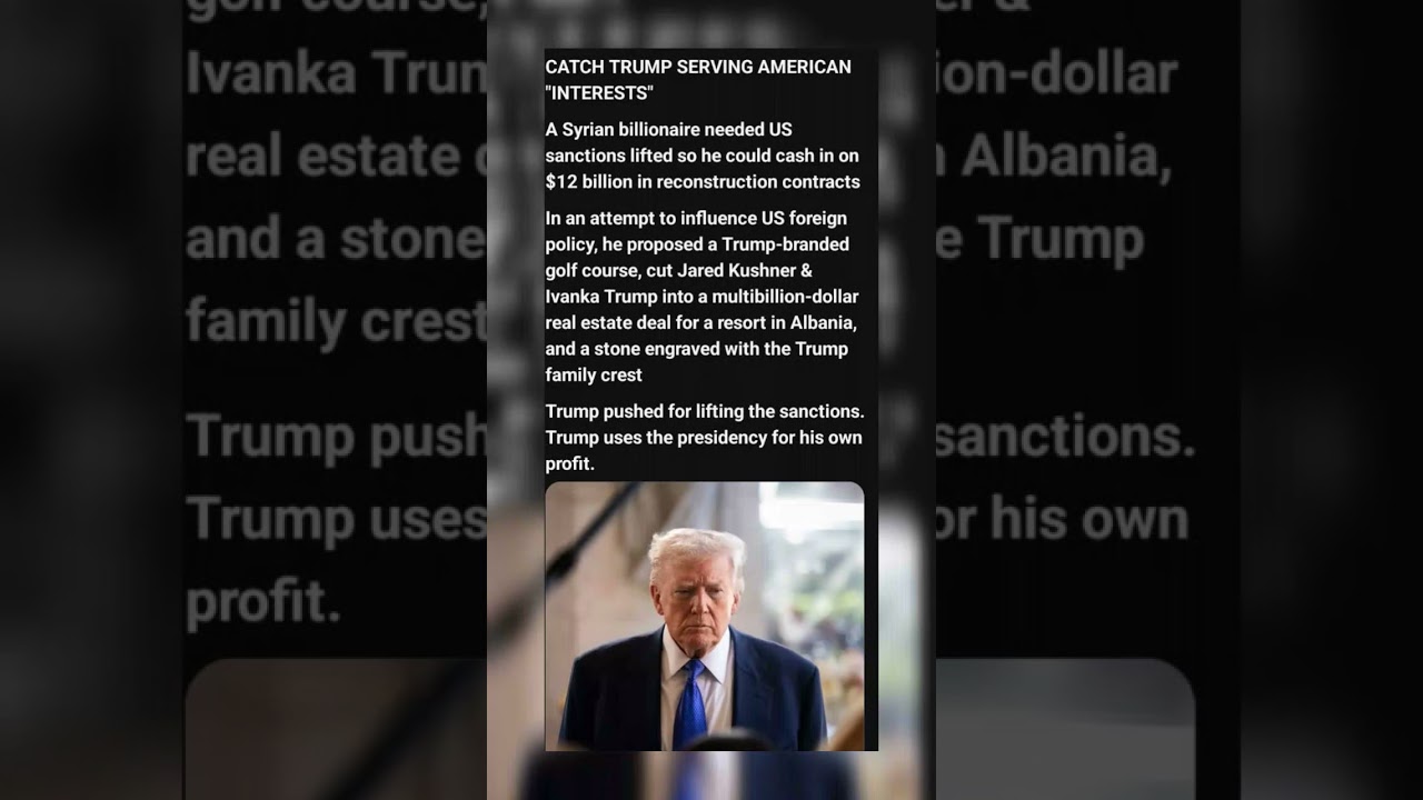 CATCH TRUMP SERVING AMERICAN 