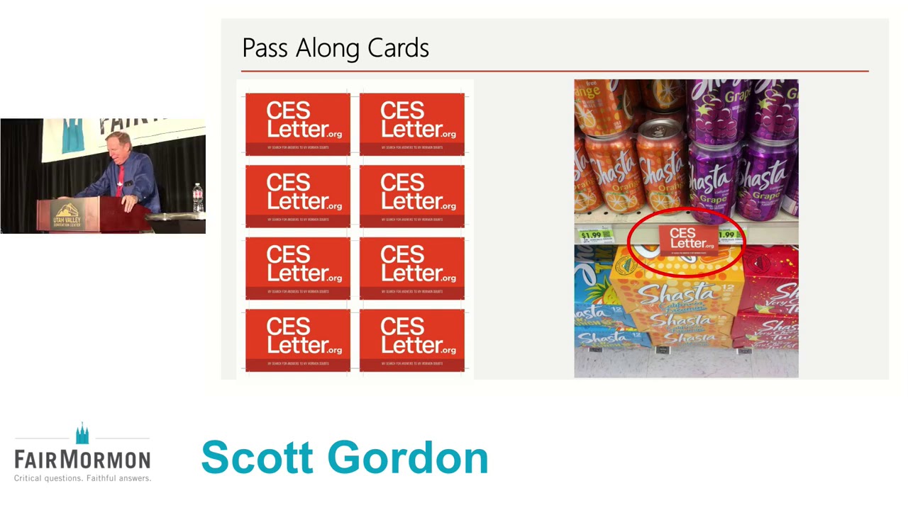 CES Letter: Proof or Propaganda? - Scott Gordon