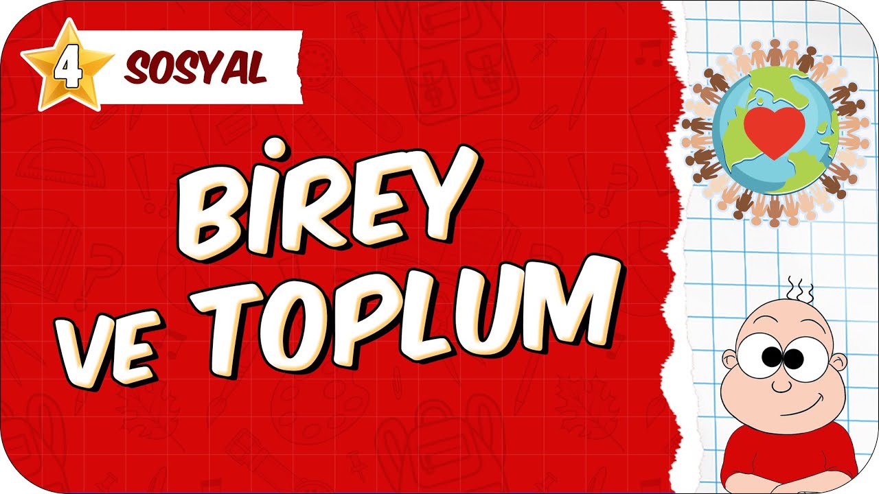 Birey ve Toplum 📕 4. Sınıf Sosyal #2026